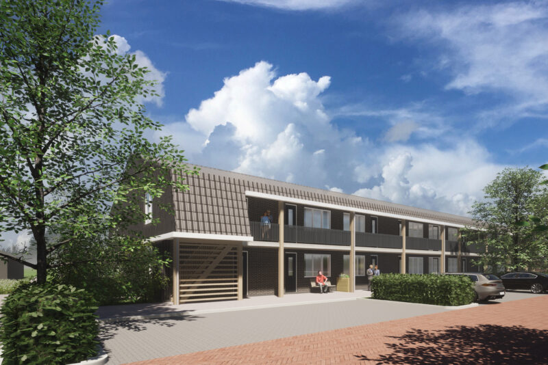 Senioren appartement te huur in Ouddorp aan Broekweg 23 s