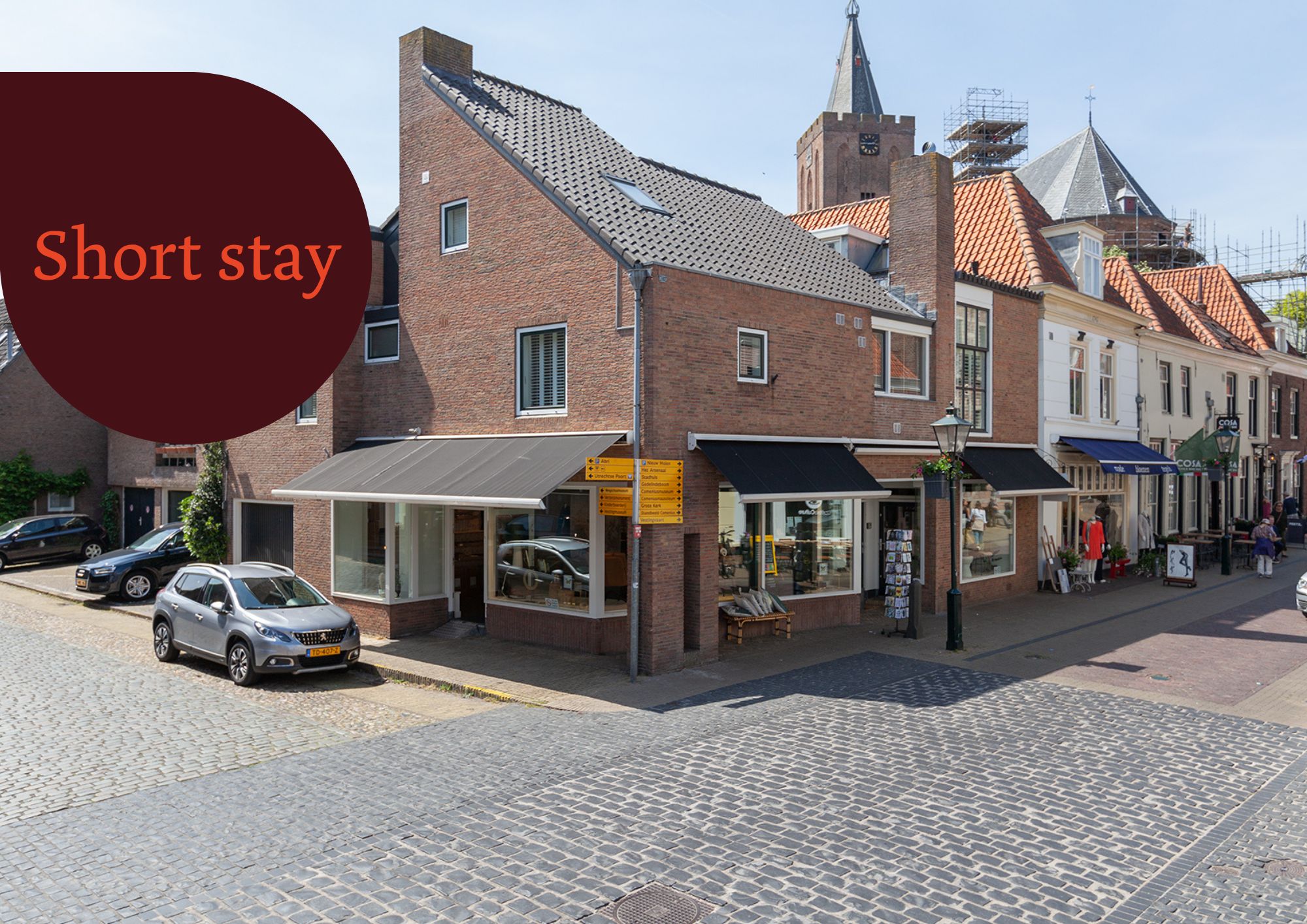 Appartement te huur in Naarden aan Marktstraat 3 – 6 kamers, 125 m²