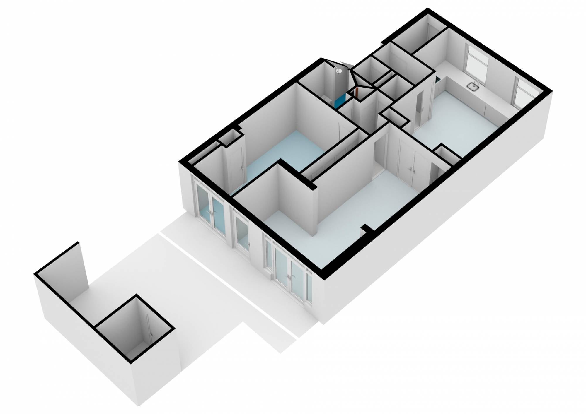 Appartement te huur in Amsterdam aan Agamemnonstraat – 2 kamers