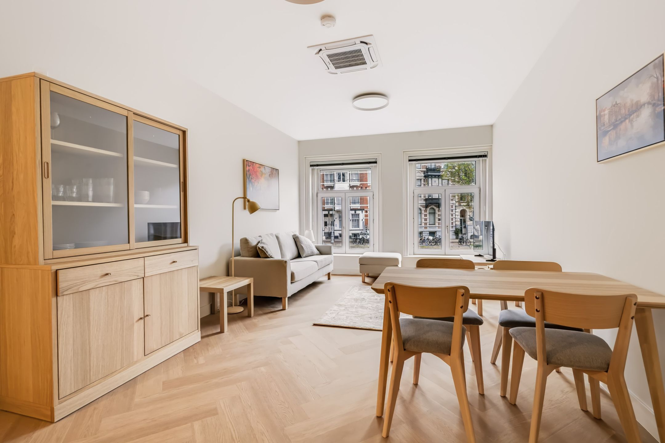 Appartement te huur in Amsterdam aan Leidsekade 70 – 3 kamers, 70 m²