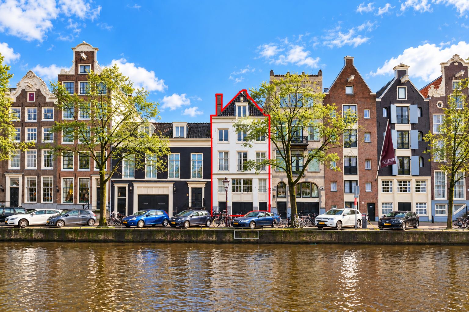 Appartement te huur in Amsterdam aan Prinsengracht 311 – 2 kamers, 55 m²