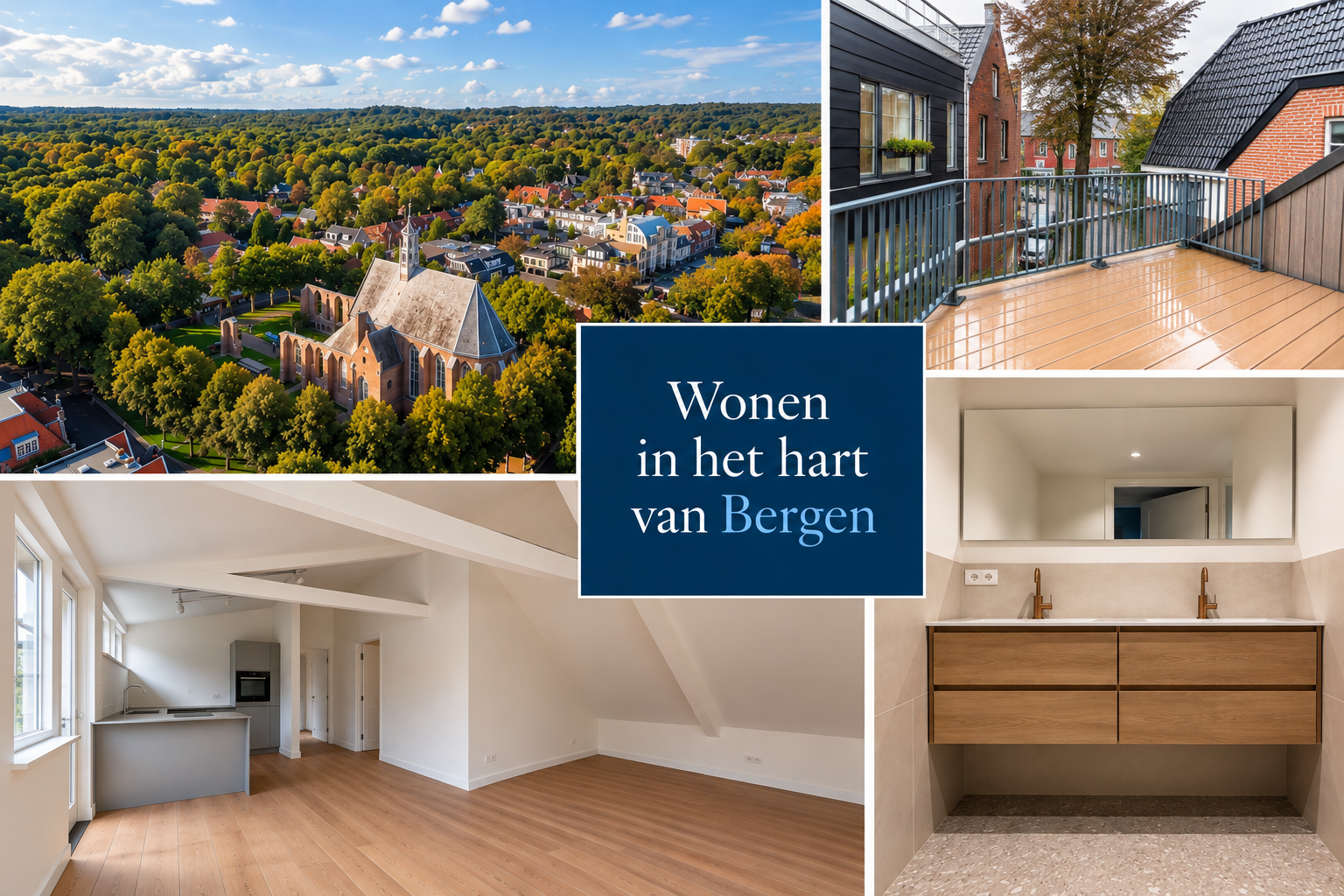 Appartement te huur in Bergen aan Franse Steeg 6 – 3 kamers, 63 m²