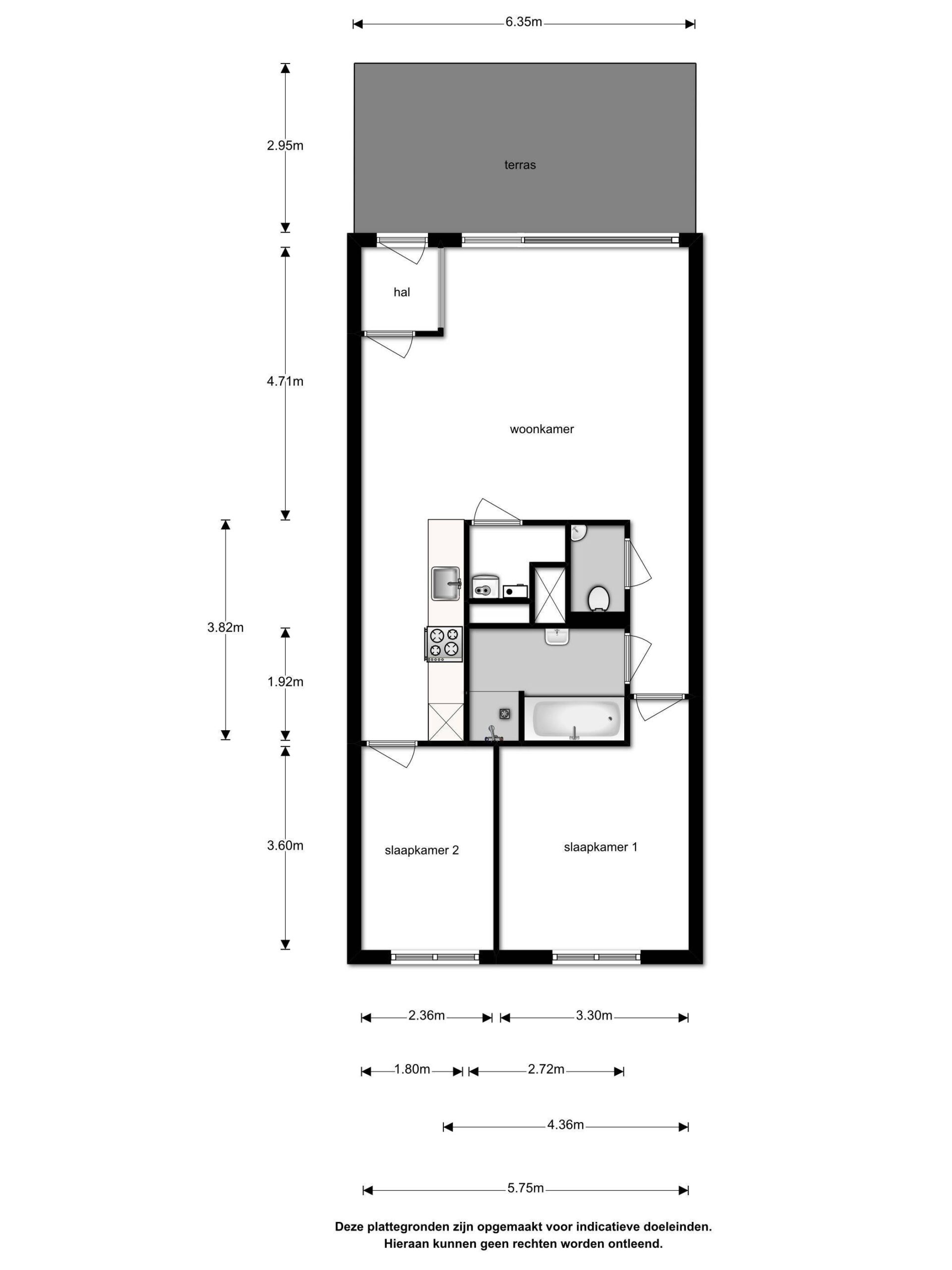 Appartement te huur in Breda aan Wijngaardhof – 3 kamers, 69 m²