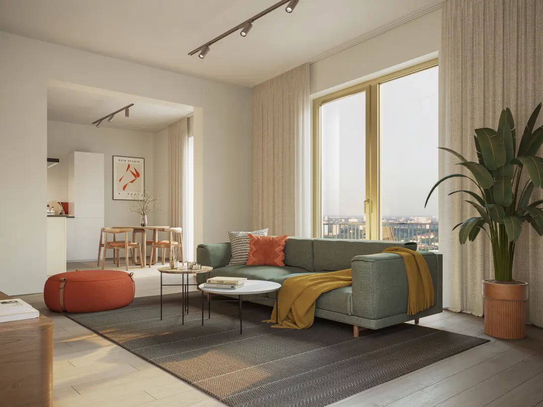 Appartement te huur in Delft aan Nijverheidspad 124 – 2 kamers, 58 m² (foto 2)