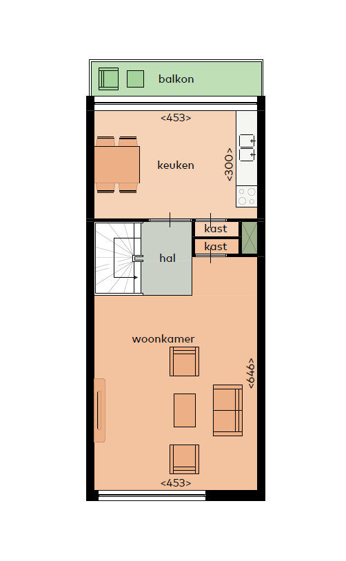 Huis te huur in Dordrecht aan Cereslaan 22 – 4 kamers, 134 m²
