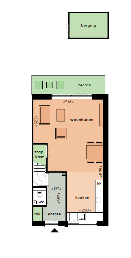 Huis te huur in Gorinchem aan Abraham Bloemaart Corneliszstraat 10 – 4 kamers, 121 m²