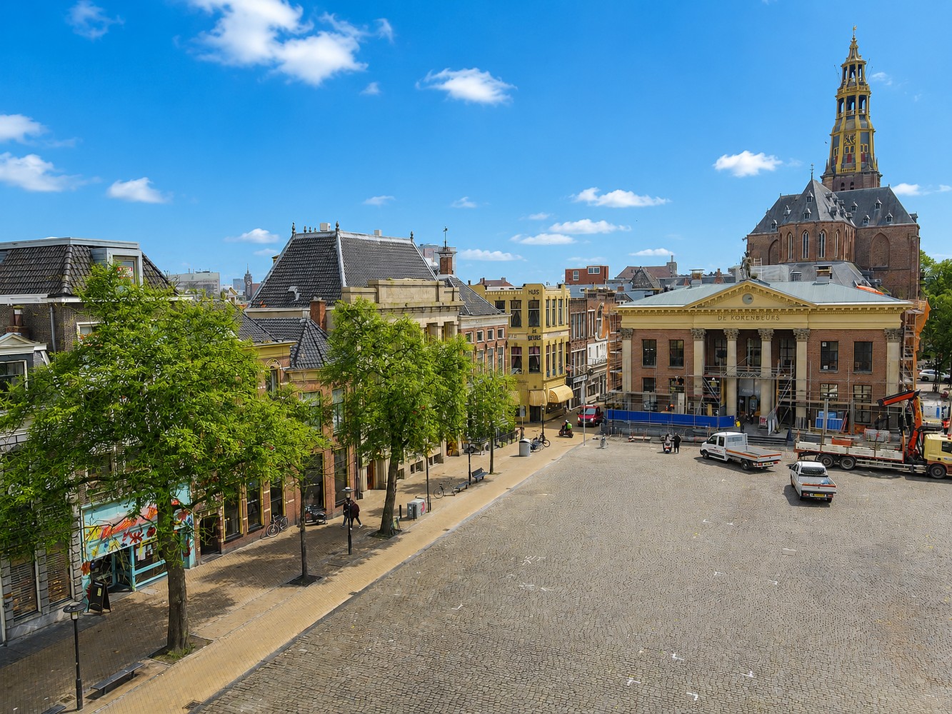 Appartement te huur in Groningen aan Vismarkt 90 – 1 kamers, 43 m²