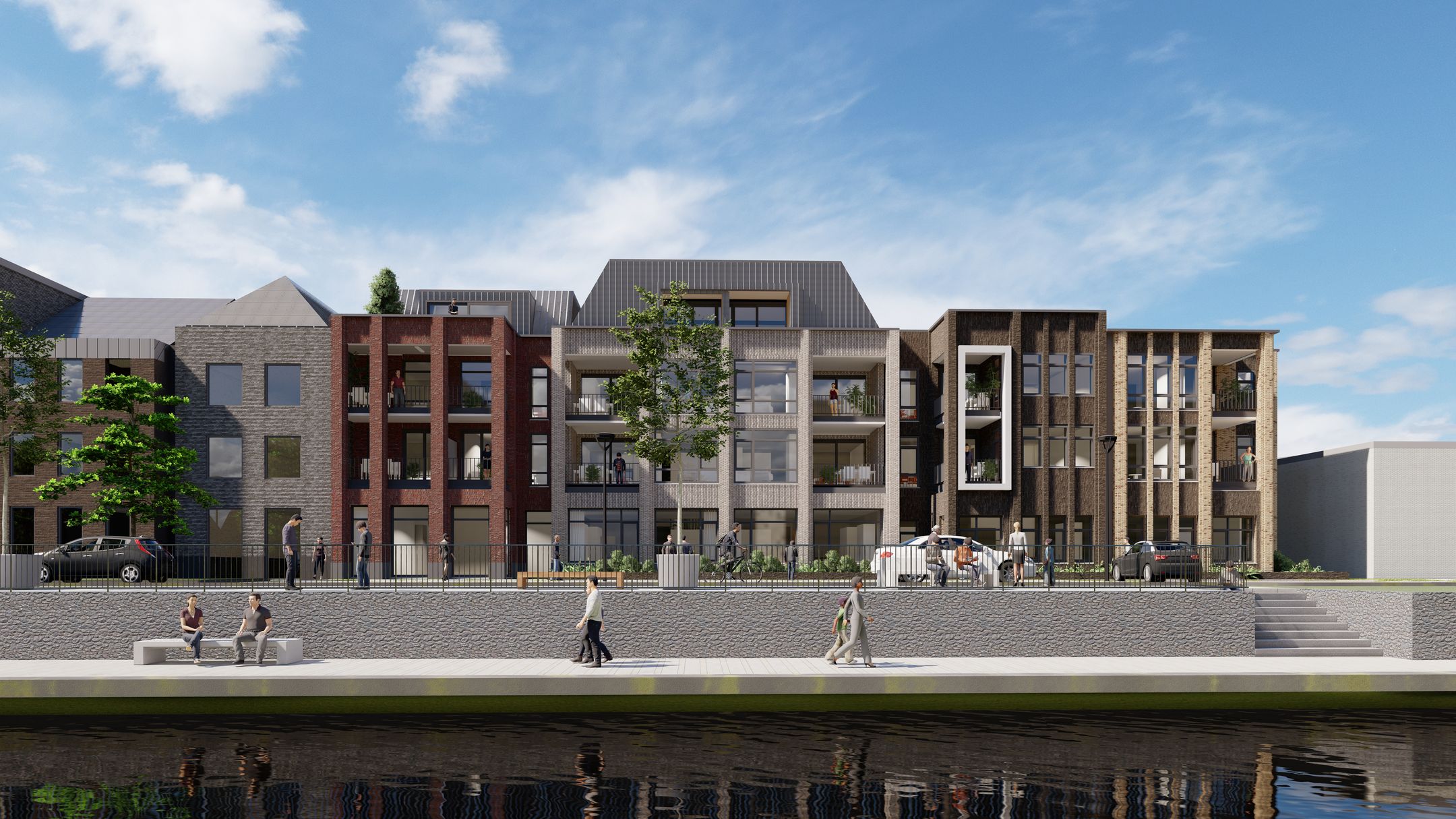 Appartement te huur in Nieuw-Amsterdam aan Vaart Zuidzijde 43A – 3 kamers, 95 m²
