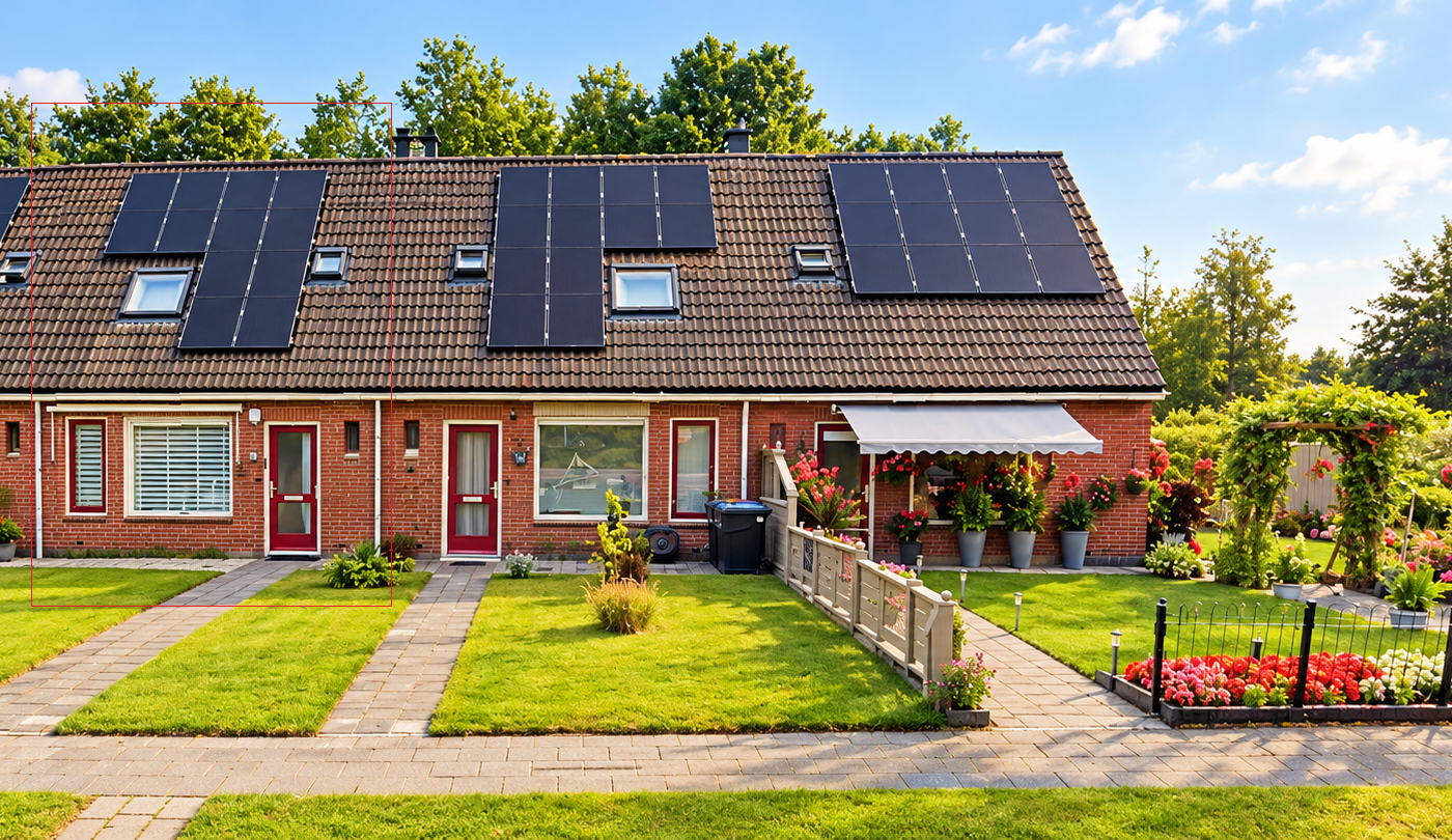 Tussenwoning te huur in Roden aan Statenlaan 29
