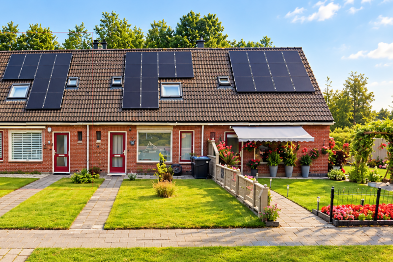 Tussenwoning te huur in Roden aan Statenlaan 29