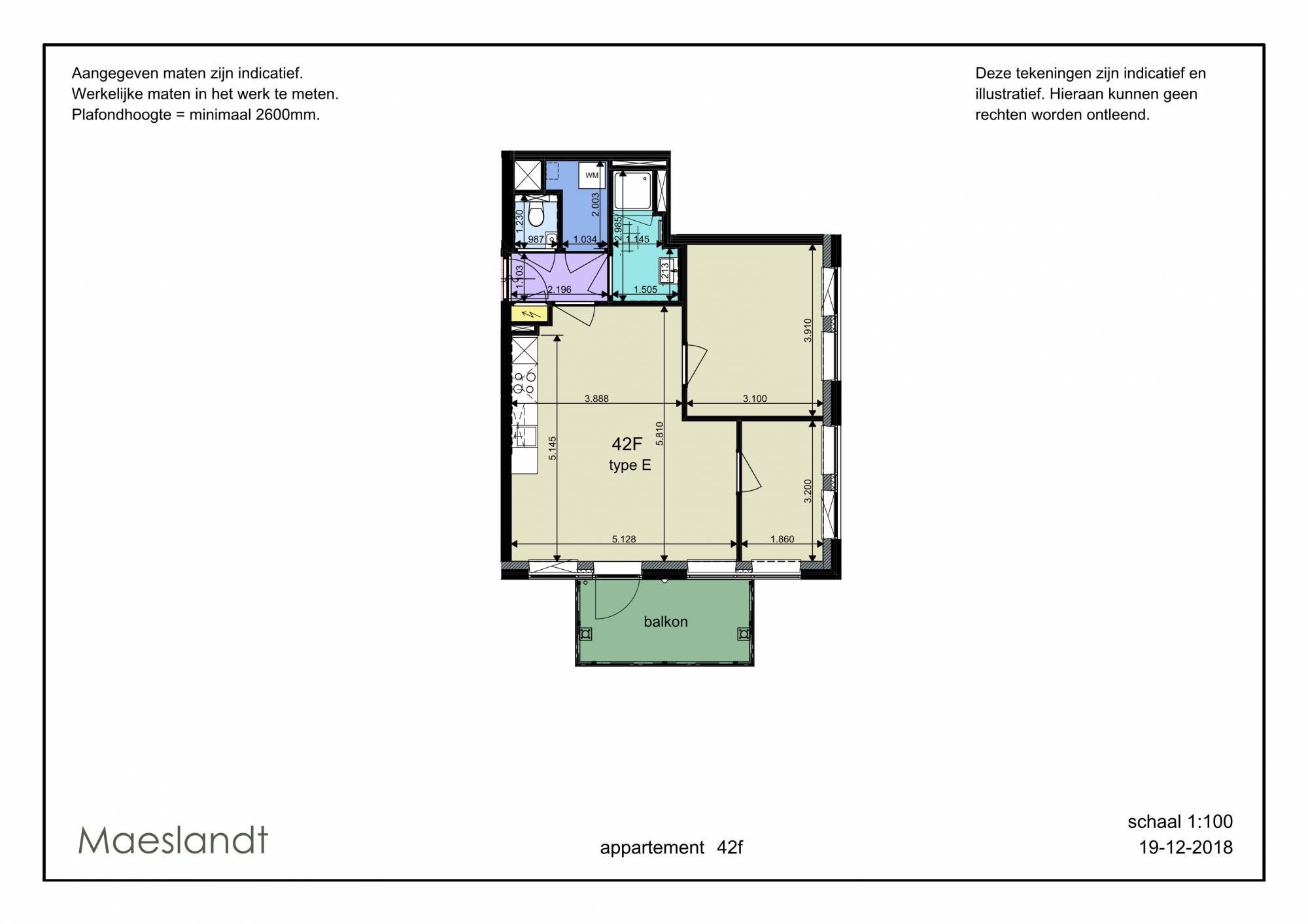 Appartement te huur in 's-Hertogenbosch aan Goudsbloemvallei – 3 kamers, 57 m²