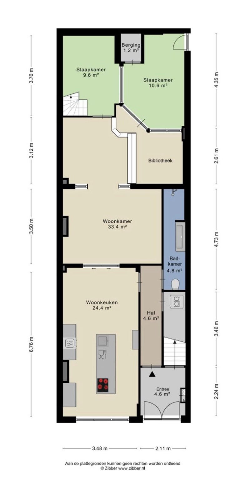 Appartement te huur in 's-Hertogenbosch aan Oranje Nassaulaan – 3 kamers, 92 m²