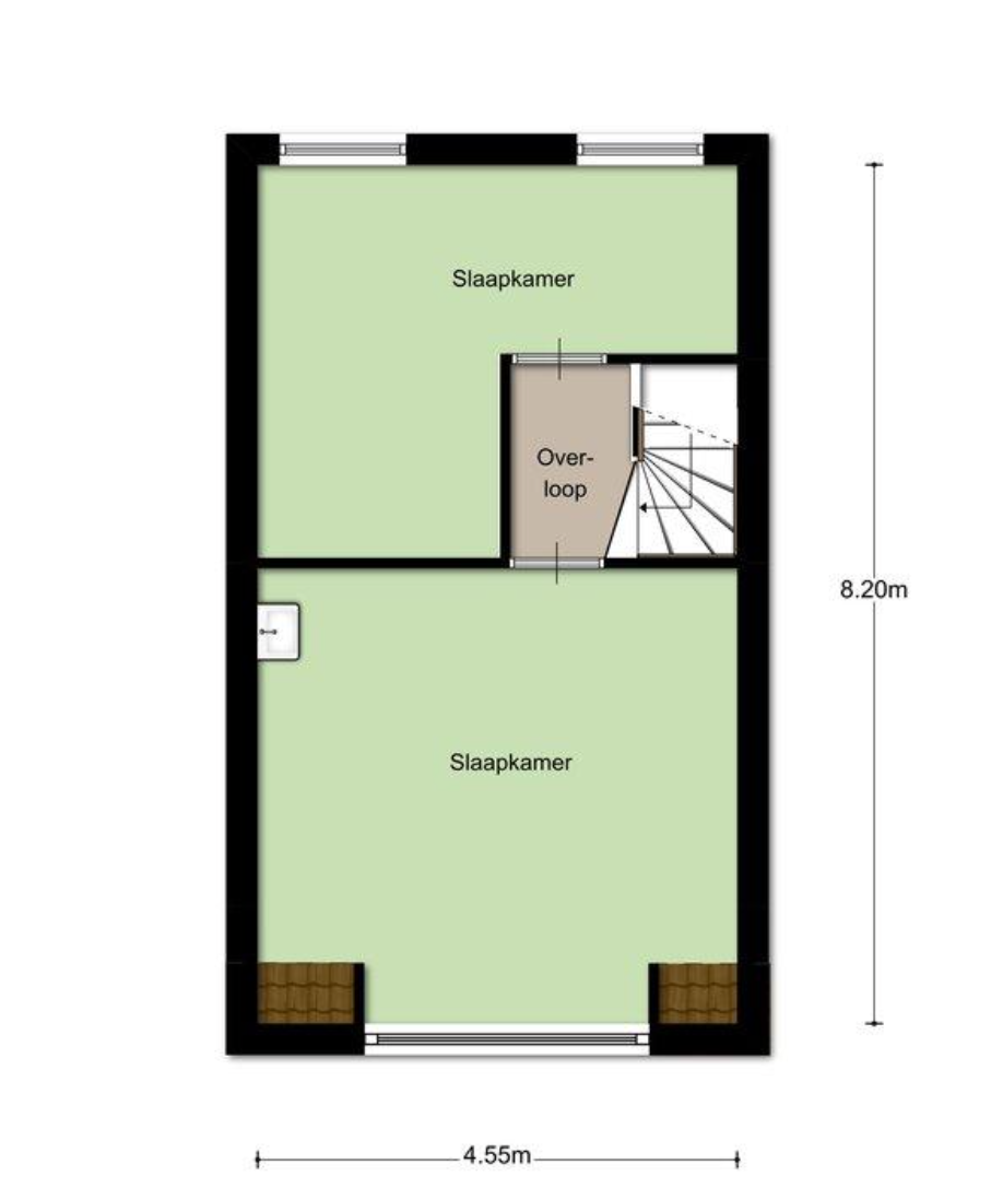 Appartement te huur in 's-Hertogenbosch aan Zuid Willemsvaart – 3 kamers, 91 m²