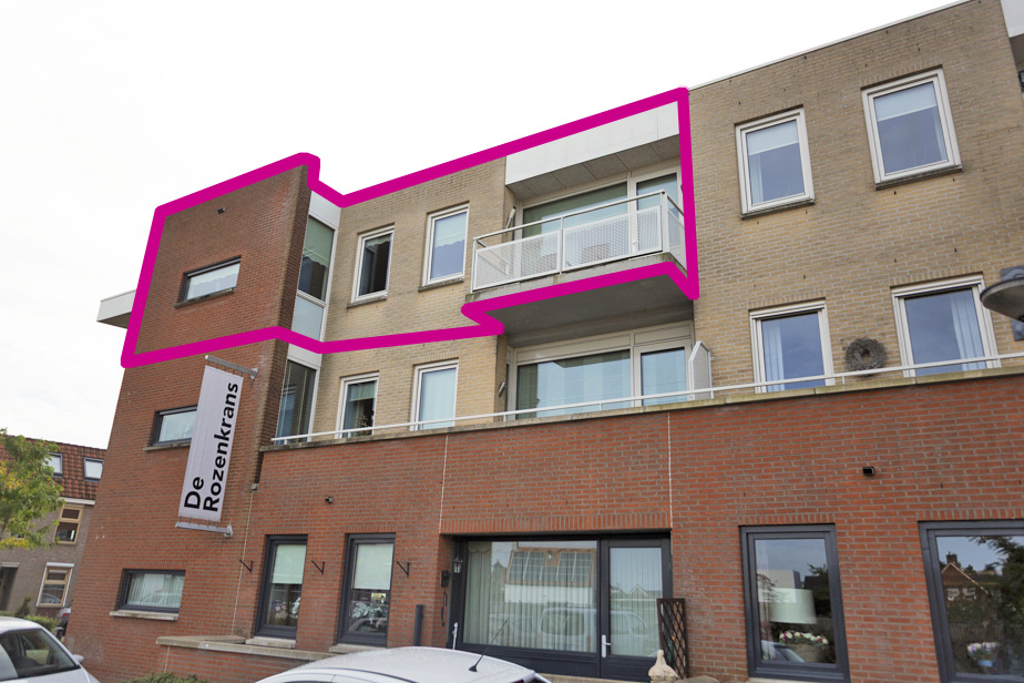 Appartement met lift te huur in St. Willebrord aan Dorpsstraat 149 M