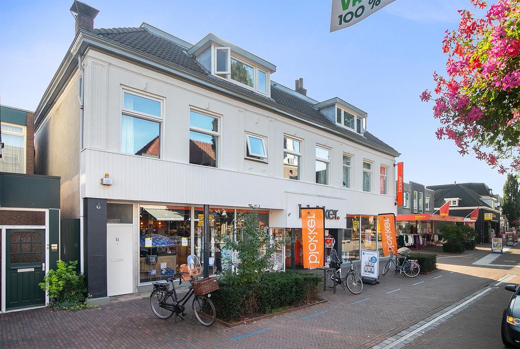 Appartement te huur in Vaassen aan Dorpsstraat 51 – 4 kamers, 207 m²