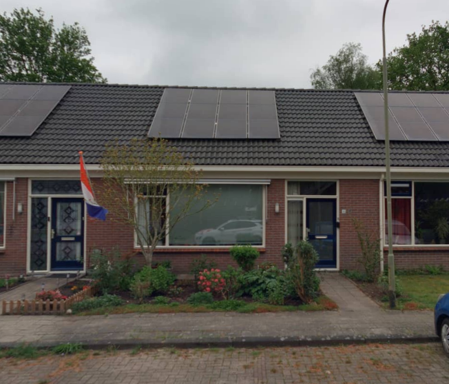 Tussenwoning te huur in Vries aan Dingspil 66